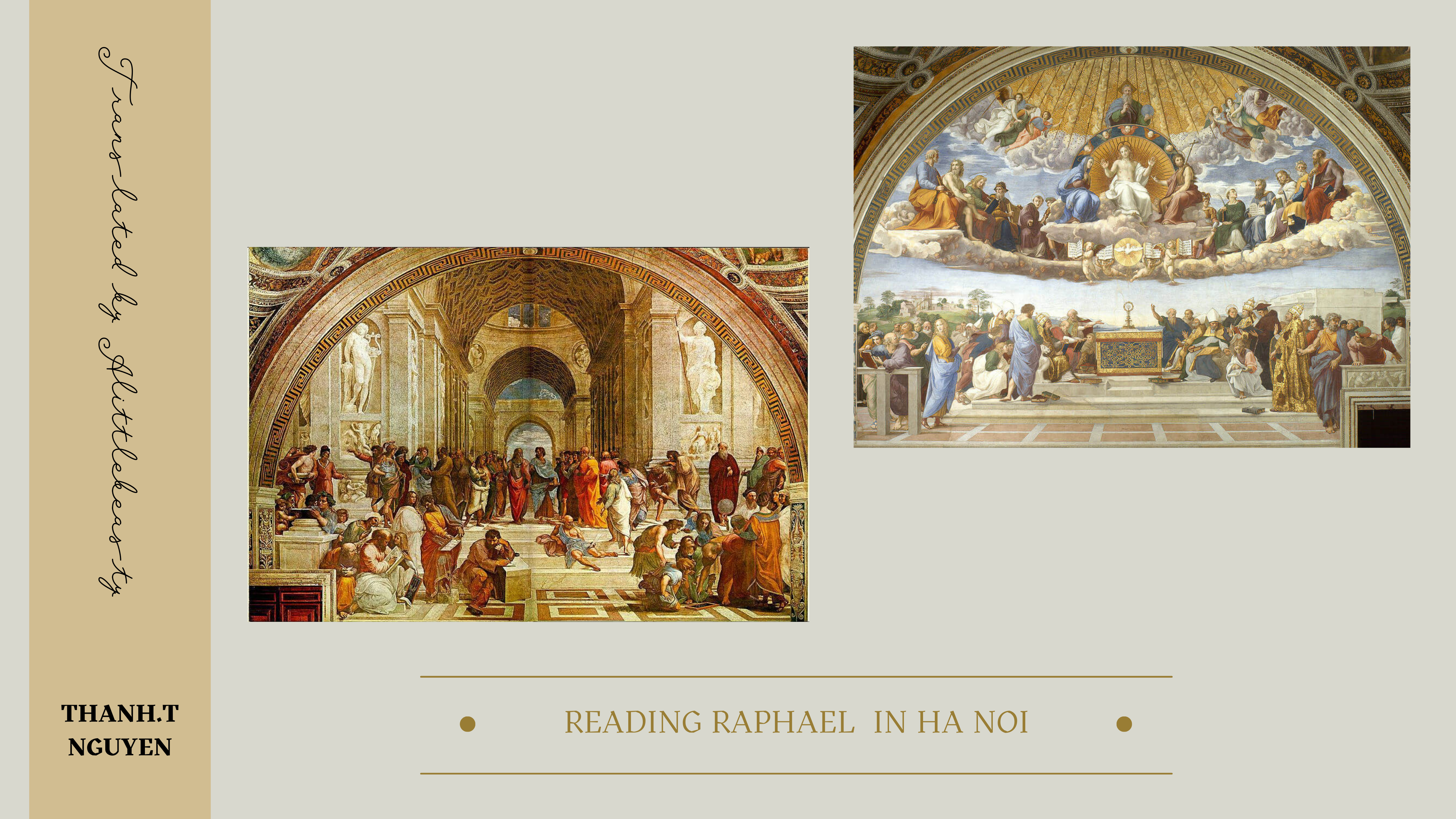 Reading Raphael in Ha Noi